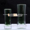 color borosilicate double layer glass cup