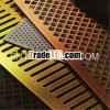 Decorative metal perforated sheets\/brass perforated sheet