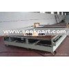 Semi-automatic glass cutting table