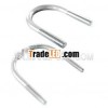 U-bolts of stainless steel and carbon steel