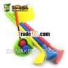 eva/nbr foam kids golf toy/mini golf toy
