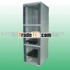19\'\' metal network Cabinet--Cold Rolled Steel with Tempered Glass Fronted Door