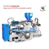 single color PVC TPR TPU sole injection machine