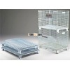 stackable foldable wire container for storage