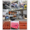 ASA+PVC composite glazed tiles making machine