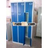 TY-406 Z shape 6 doors steel clothes locker with pentroof,Fully disassembled locker for changing roo