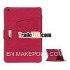 Luxury Litchi Leather Case For iPad Mini with Stand Function