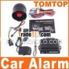 Professional 1-Way Car Alarm Security System with Remote Control Shock Sensor