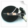 1m Flat Type Charging Extension USB Data Sync Cable Cord For iphone ipod