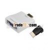 HDMI To VGA Converter Wth HDMI Angle