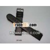12mm - 24mm Black, Dark Brown, Tan, White Plain Watch Leather Straps Bands With Buckle