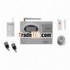 Remote Control 868 / 915MHz GSM Security Alarm System With 16 Wireless, 3 Wired Zones
