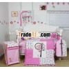 baby bedding set, cotton crib bedding set