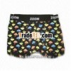 Boy's Boxers, Composed of 95% Cotton and 5% Spandex, Comes in Various Colors