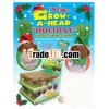 Christmas holiday series grass growing toy , grass head