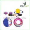 Plastic inflatable swim ring