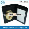 2013 Wholesale custom name badge holder in leather