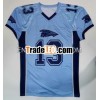 Custom sublimation v neck american football jersey