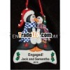 wooden hanging sign
