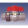 PVC single union ball valve