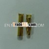 goldplated banana pin plug
