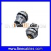 M12 8pin male panel PCB type waterproof connector
