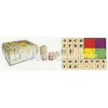 scrapbooking alphabet rubber wooden stamp set