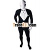 black tuxedo zentai suit