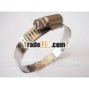 American type stainless steel screw band hose clamp