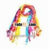 kids scarfs in soft cotton fabic with fancy fringes