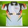 100% Polyester Dry Fit Sublimation Printed Polo Shirts
