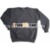 Pull Over Men's Sweatshirt Round Neck Complete Black Color