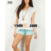 Plain white t-shirt for young lady