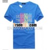 2014 factory direct price 100 cotton men screen printing t shirt plain white t shirts