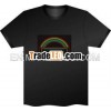 fashion hot sale promotion Flashing animation EL music T-shirts for christmas