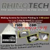 Rhinotech Dry Stencil Film,  Making Screen Printing in 3 Minutes