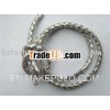 Silver Leather Cord Sam-0281