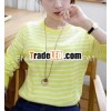 Woman knit / Stripe knit / Pretty colors knit