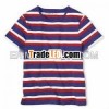 100% cotton new colour striped t-shirt