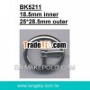 classic oval metal belt buckles (BK5211/18.5mm)