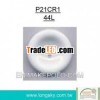 big polyester resin button for fashion garments (#P21CR1-4HS)