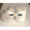 Genuine Leather Laces White