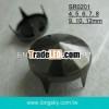 Fashion garment metal studs with DIY tooling for clothes (#SR0201)