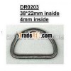 brass D-ring buckle #DR0203/38mm inner