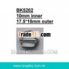fashion small metal buckles for jackets (BK5202/10mm)