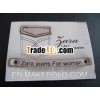 leather label