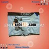 Fashion man's cheap leather boxer shorts