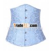 sexy woman underbust bustier corset shaper 2833 blue S-2X