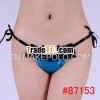 Free shipping sexy satin thongs girls satin thong very sexy g-string women sexy underwear 87153