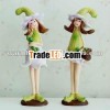 Resin Furnishing articles two-piece outfit,  beautiful faery desktop Furnishing articles decoration